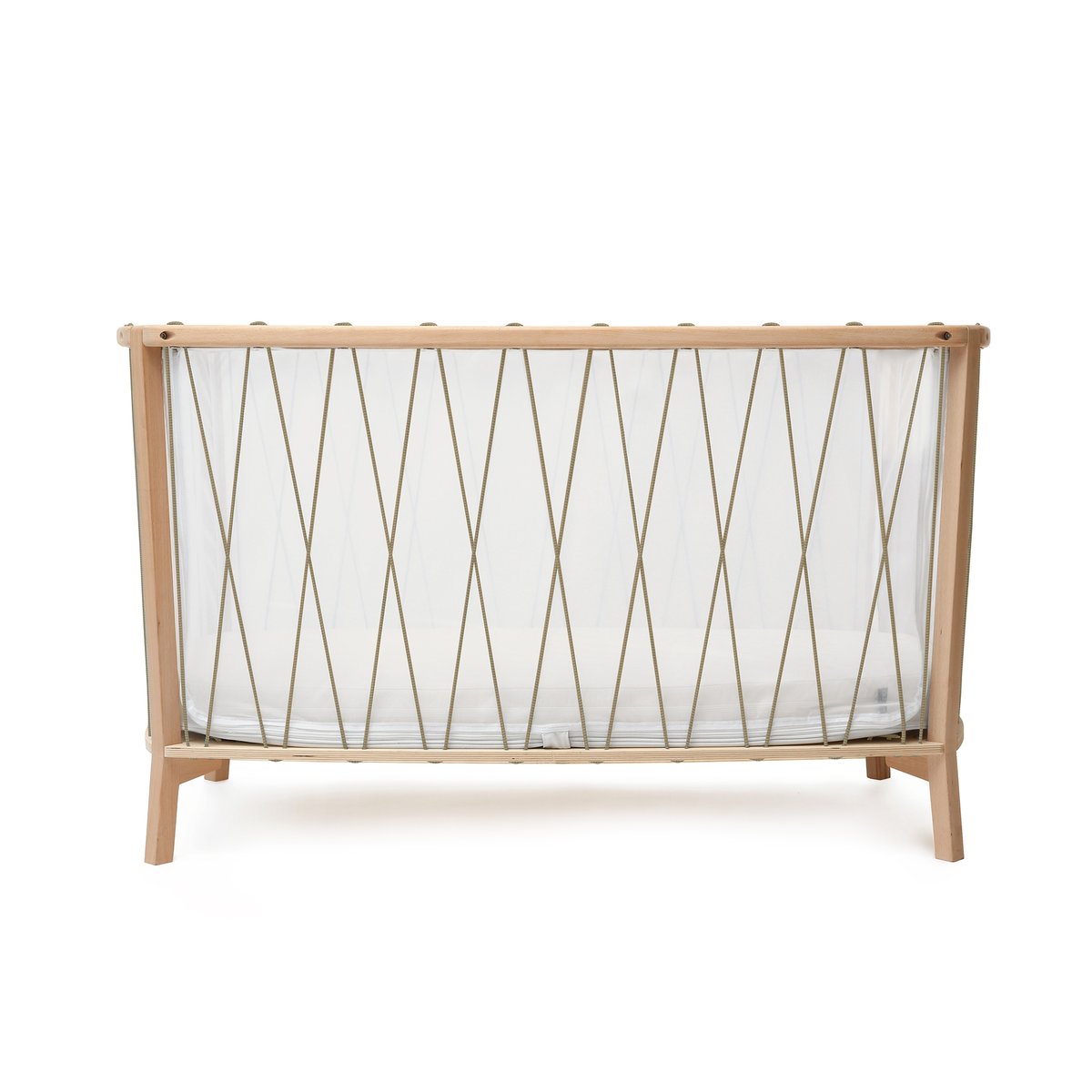 Lit bébé évolutif Kimi avec matelas hazelnut, CHARLIE CRANE