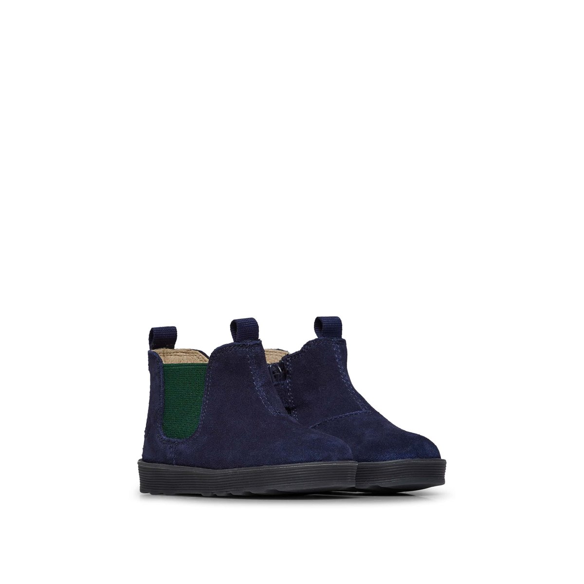 Bottines avec fermeture éclair TARBELL bleu-vert, FALCOTTO