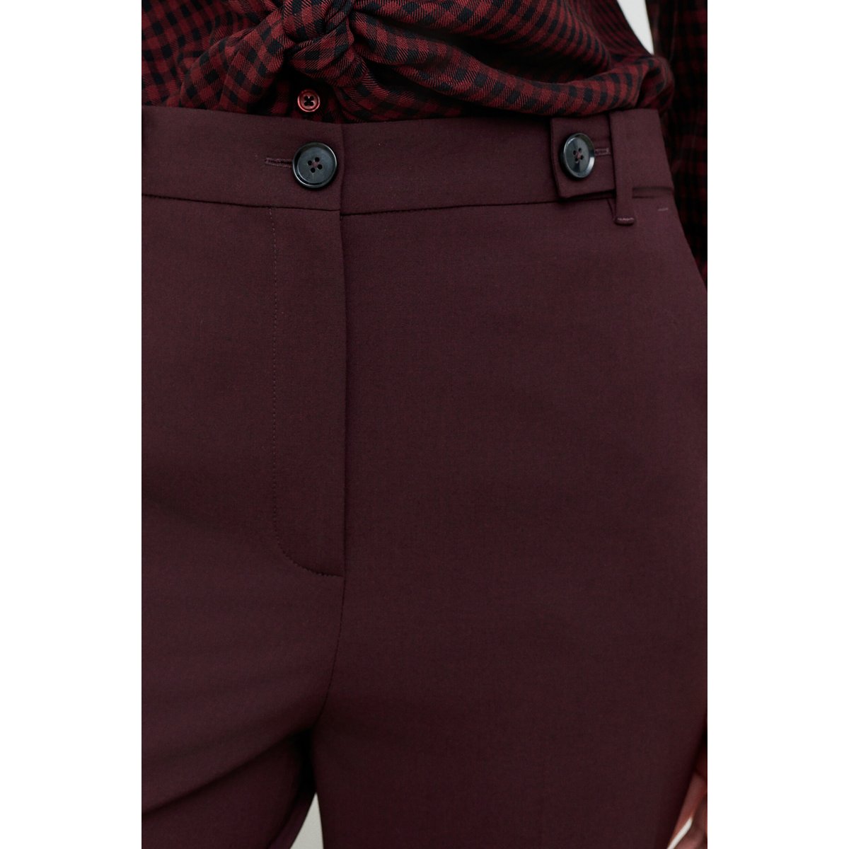 Pantalon droit workwear PVOLTIGE prune, CAROLL