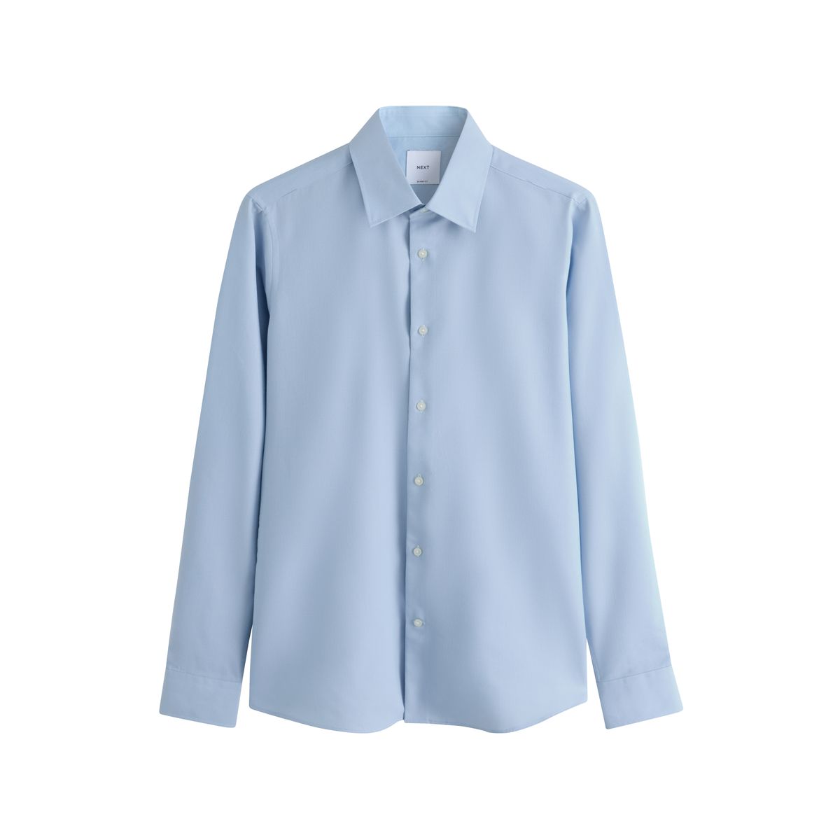 Chemise slim entretien facile, lot de 2 bleu/blanc, NEXT