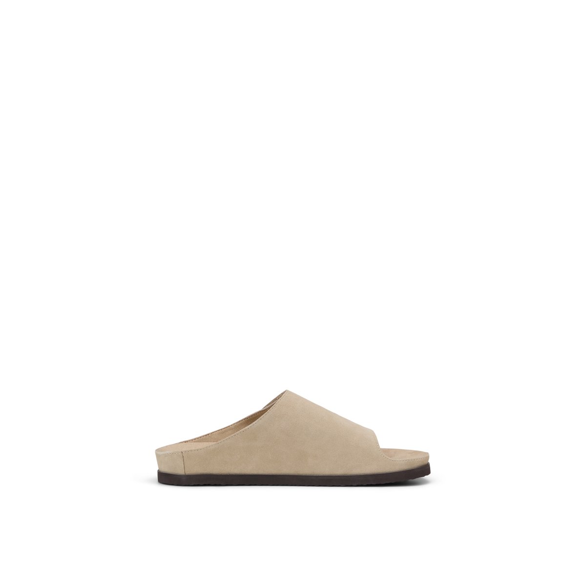 Mule modèle Federico avec une large fermeture velcro hellbraun, MARC O'POLO