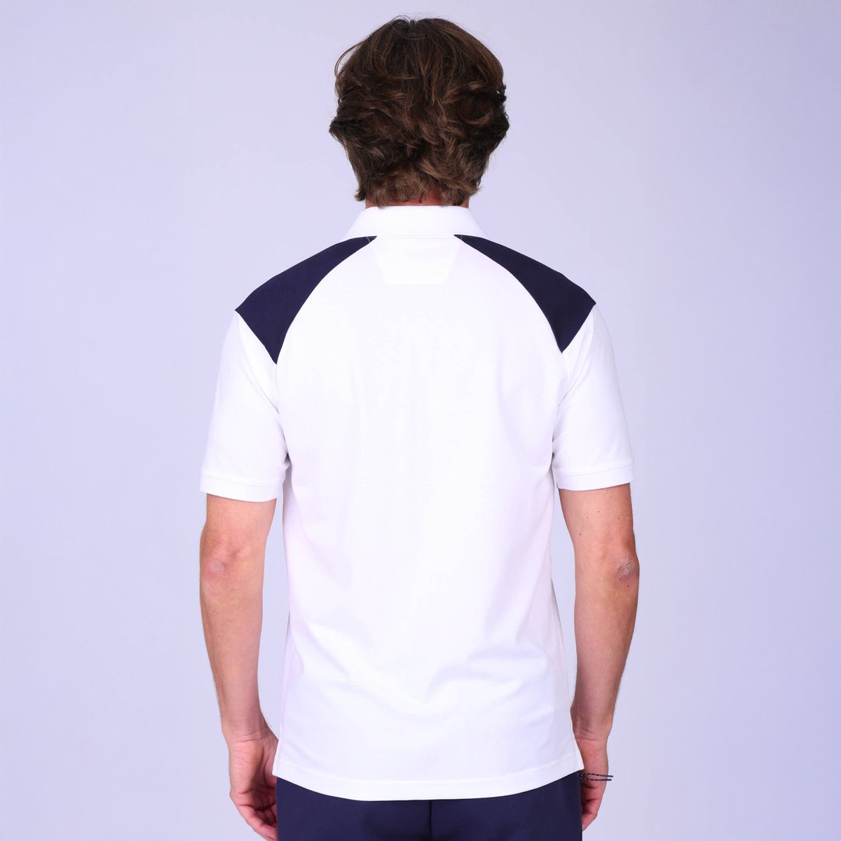 Polo sport Garrie blanc, MISE AU GREEN