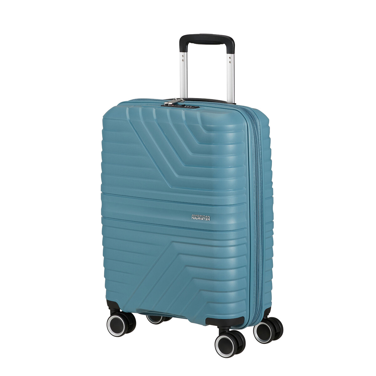 Mala de Cabine Flytwist 55cm Expansível, 36L, American Tourister azul, AMERICAN TOURISTER