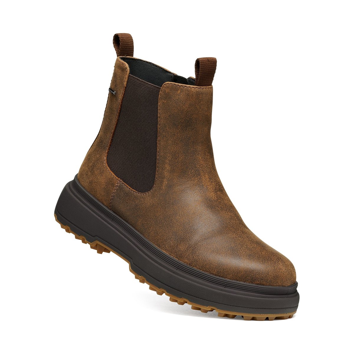 Bottines D LAMIDIE + GRIP ABX marron foncé, GEOX