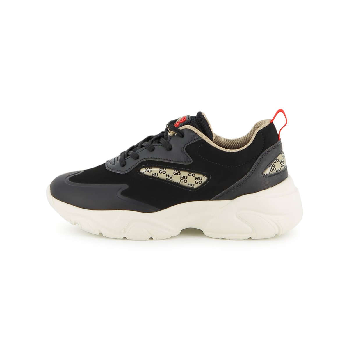 Sneakers basse black, HUGO KIDSWEAR