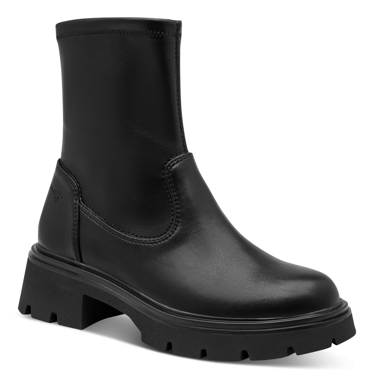 Bottine talon bloc noir, TAMARIS