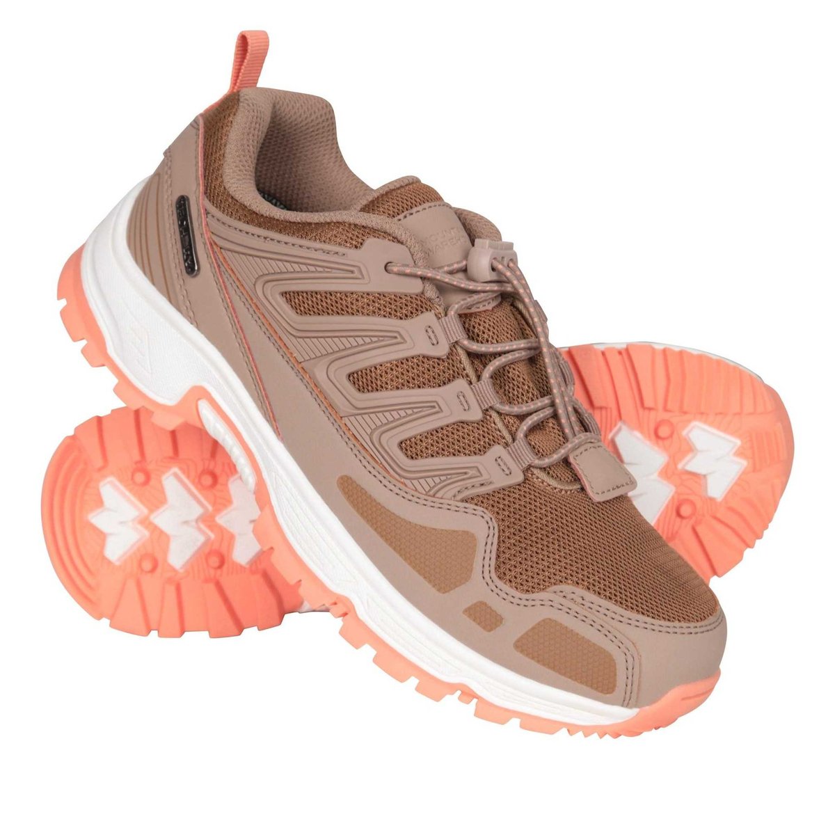 Chaussures de marche imperméables CHARGE fauve, MOUNTAIN WAREHOUSE