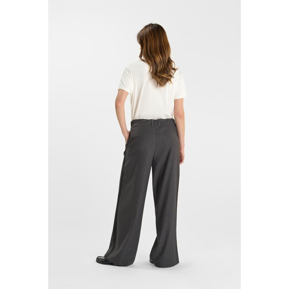 Pantalon loose, large LILOU grey, LE TEMPS DES CERISES
