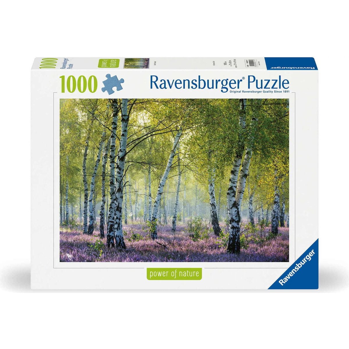 Puzzle 1000 pièces Forêt de bouleaux multicolore, RAVENSBURGER