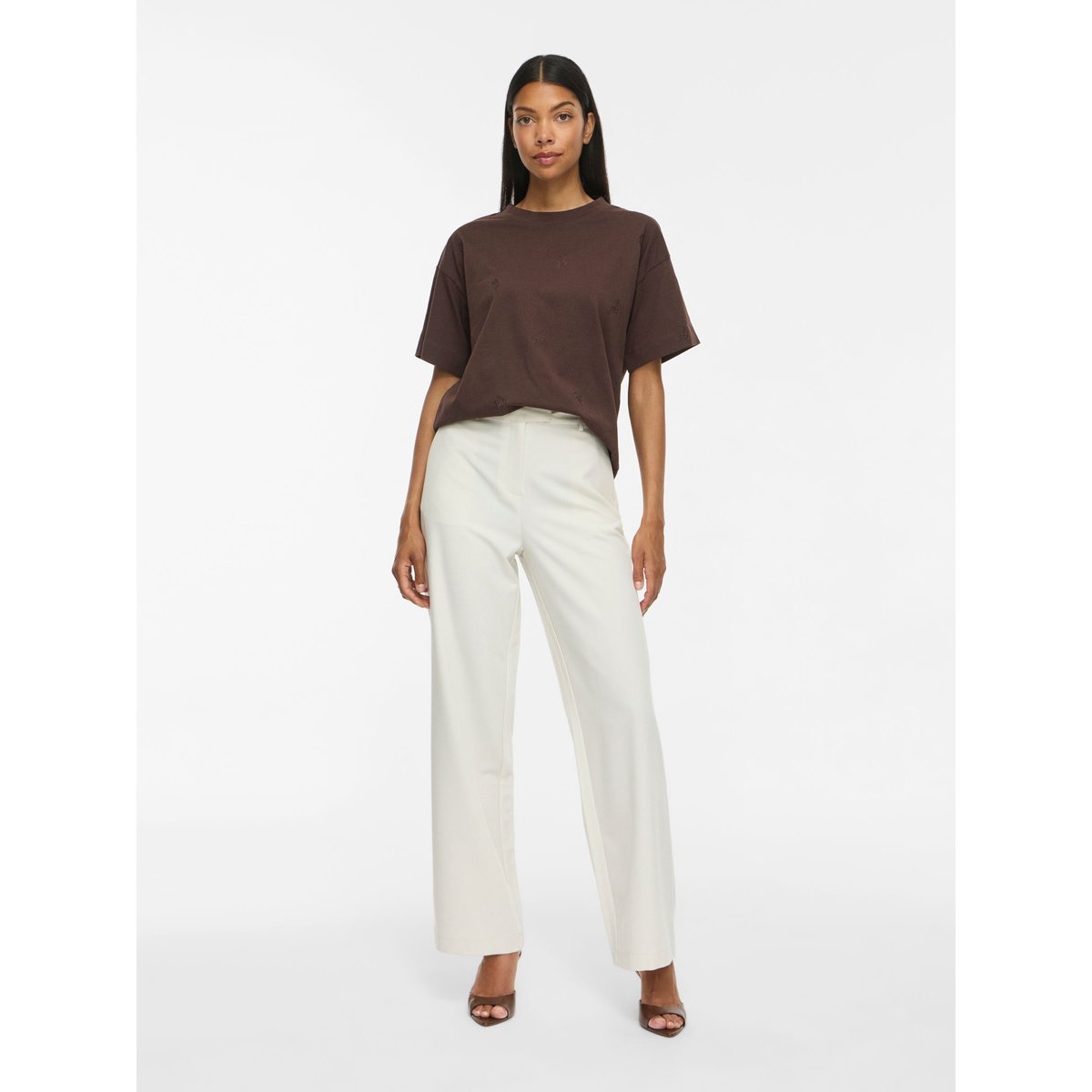 T-Shirt marron - coffee bean1, VILA