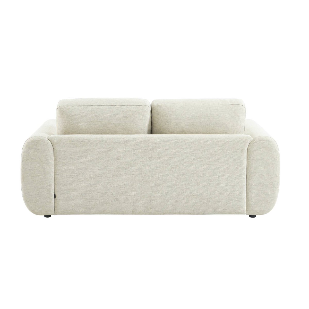 Canapé 2 places tissu  ZENIO crème, SWEEEK
