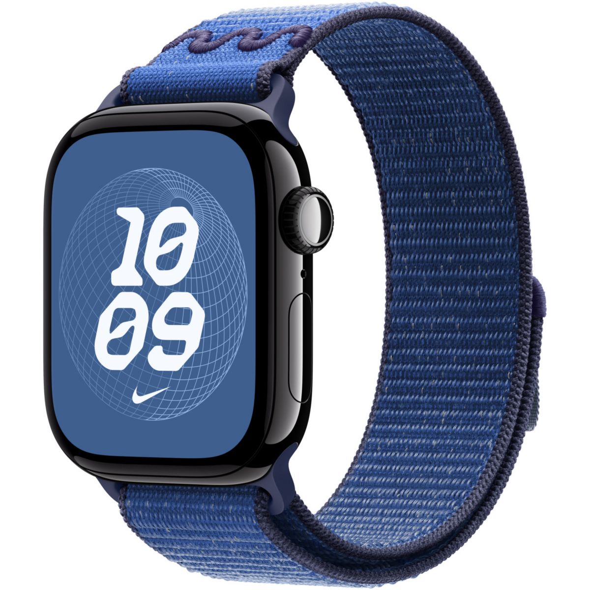 Bracelet 42 mm Sport Nike Blue Ribbon bleu, APPLE