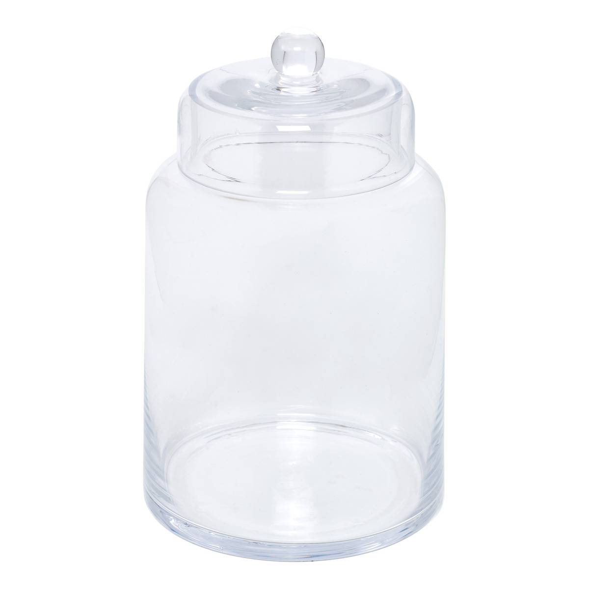 Bonbonnière ronde format moyen transparent, 5FIVE SIMPLY SMART
