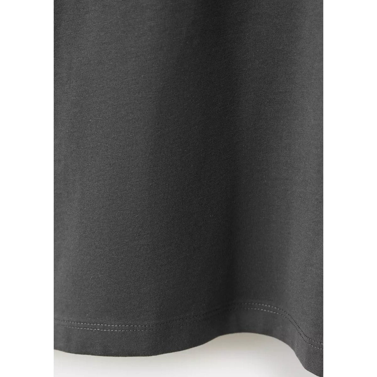 T-shirt coton détail imprimé gris anthracite, MANGO TEEN