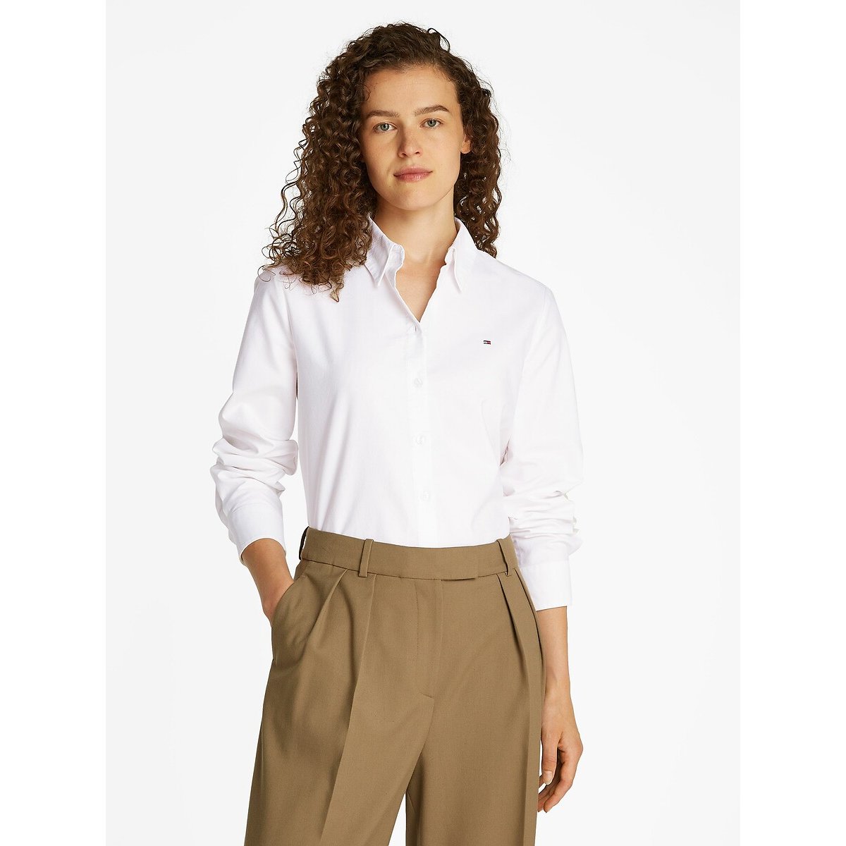 Oxford Shirt white, TOMMY HILFIGER