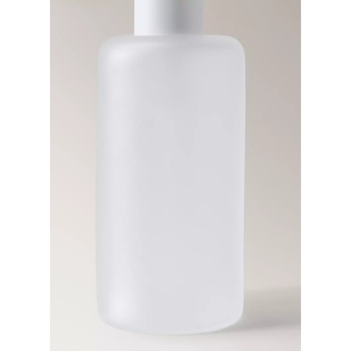 Distributeur de savon en verre dépoli blanc, MANGO HOME
