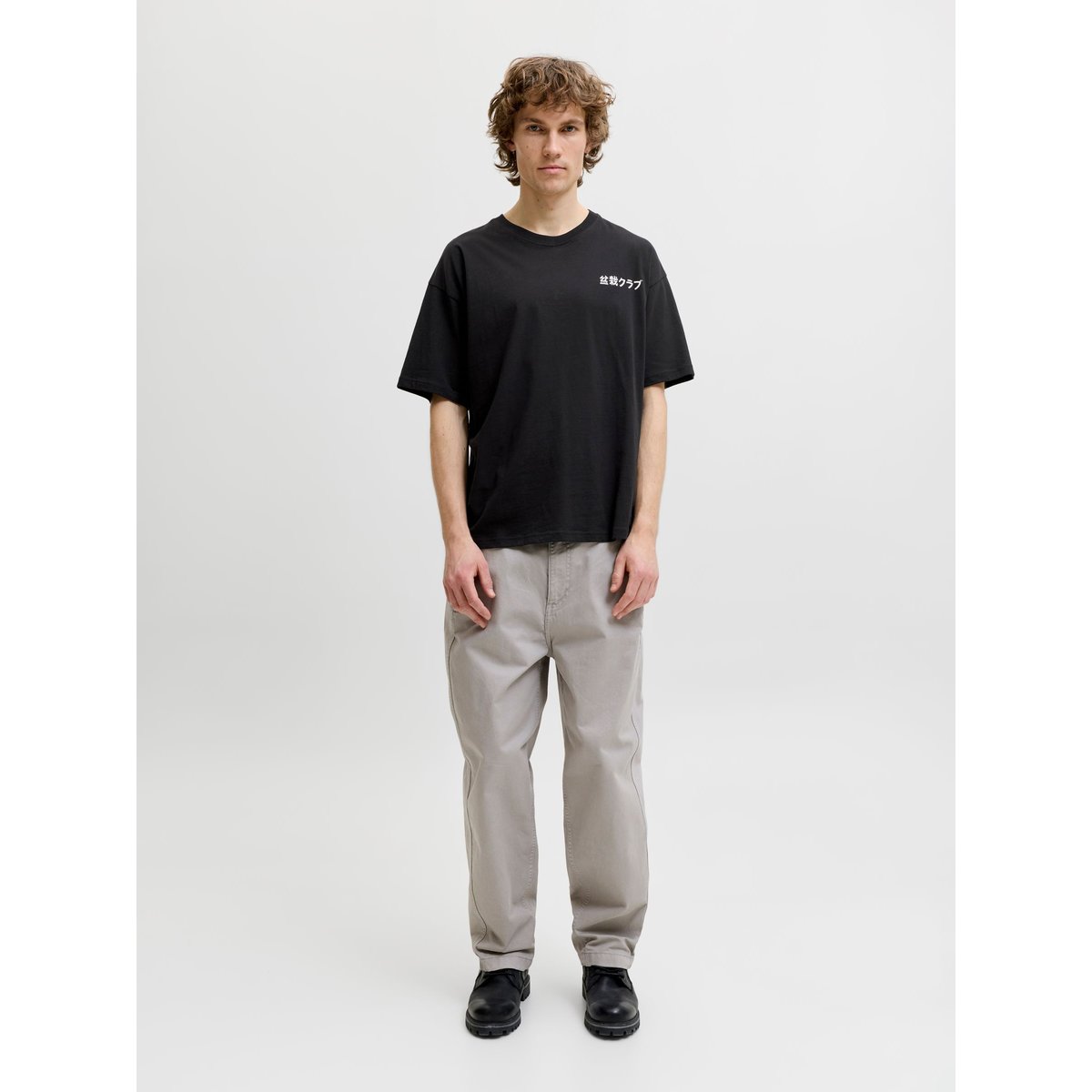 T-Shirt noire - black, JACK & JONES