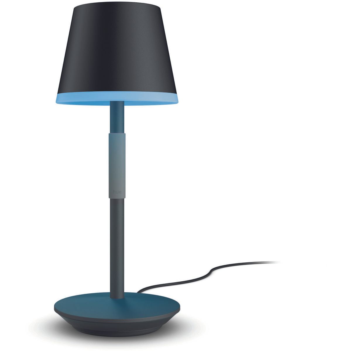 Lampe connectée GO Noir White&Color Ambiance transparente, PHILIPS HUE
