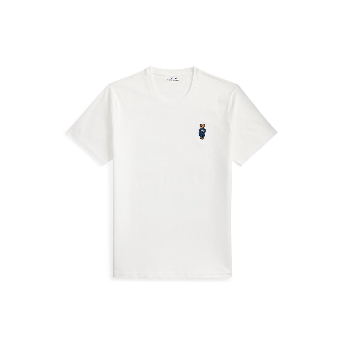 T-shirt pigiama a maniche corte bianco, POLO RALPH LAUREN