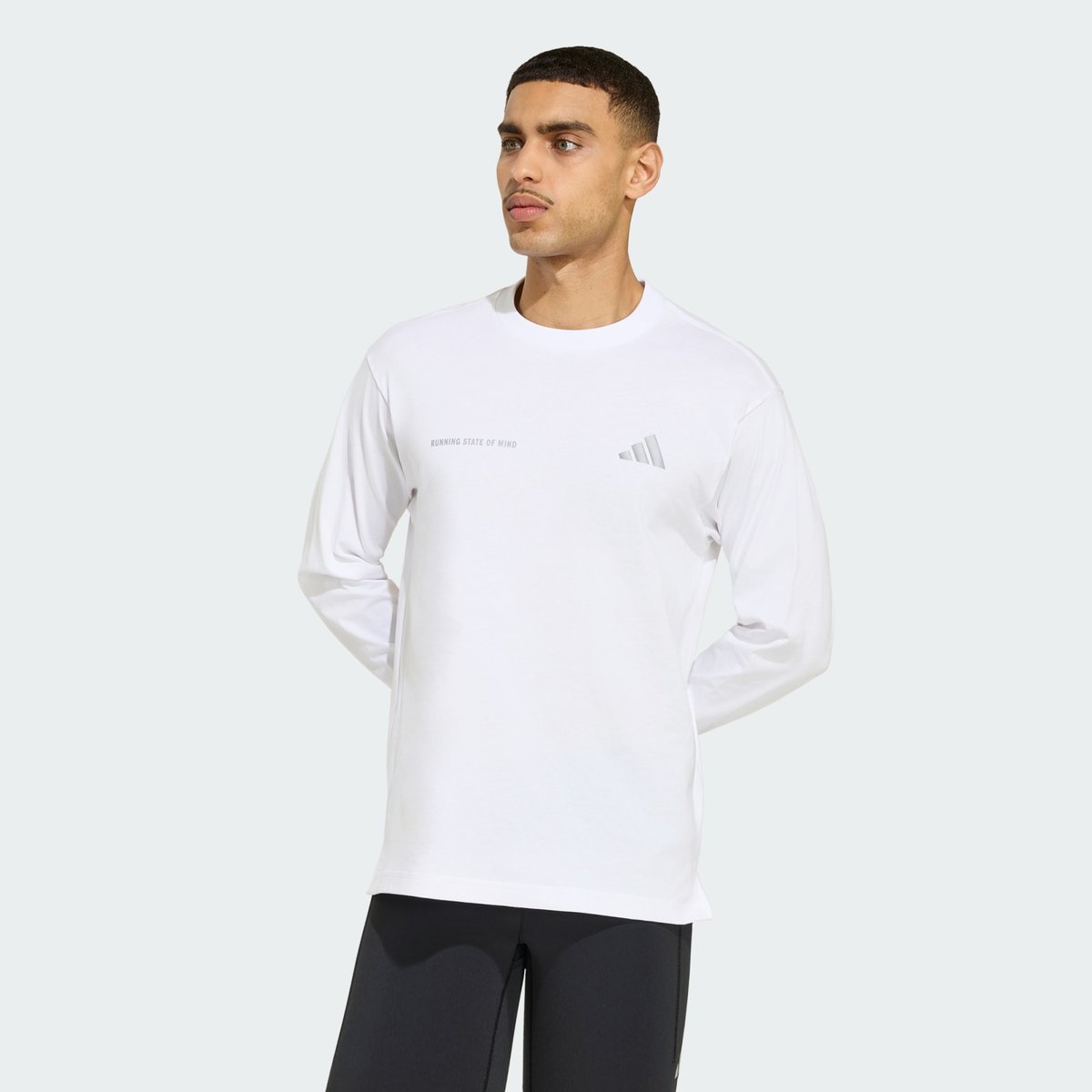 Maillot Manches Longues De Running Adi365 Community Culture Maillot Manches Longues De Running Adi365 Community Culture white / reflective silver, adidas Performance