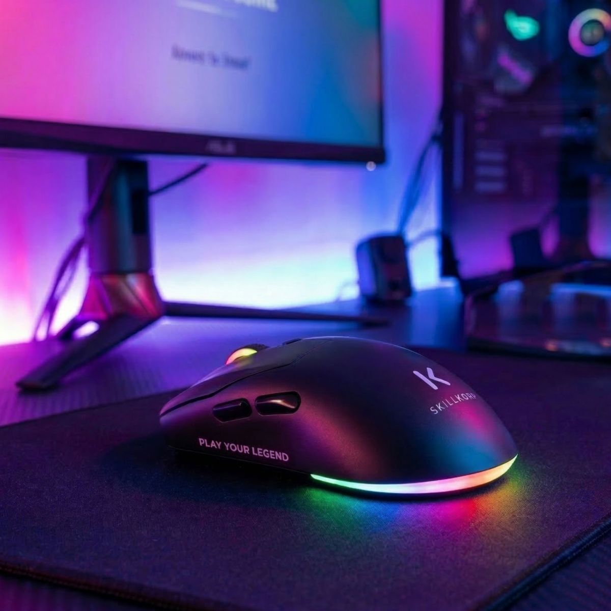 Souris Gamer Sans Fil M5 V2 sans fil Access couleur unique, SKILLKORP