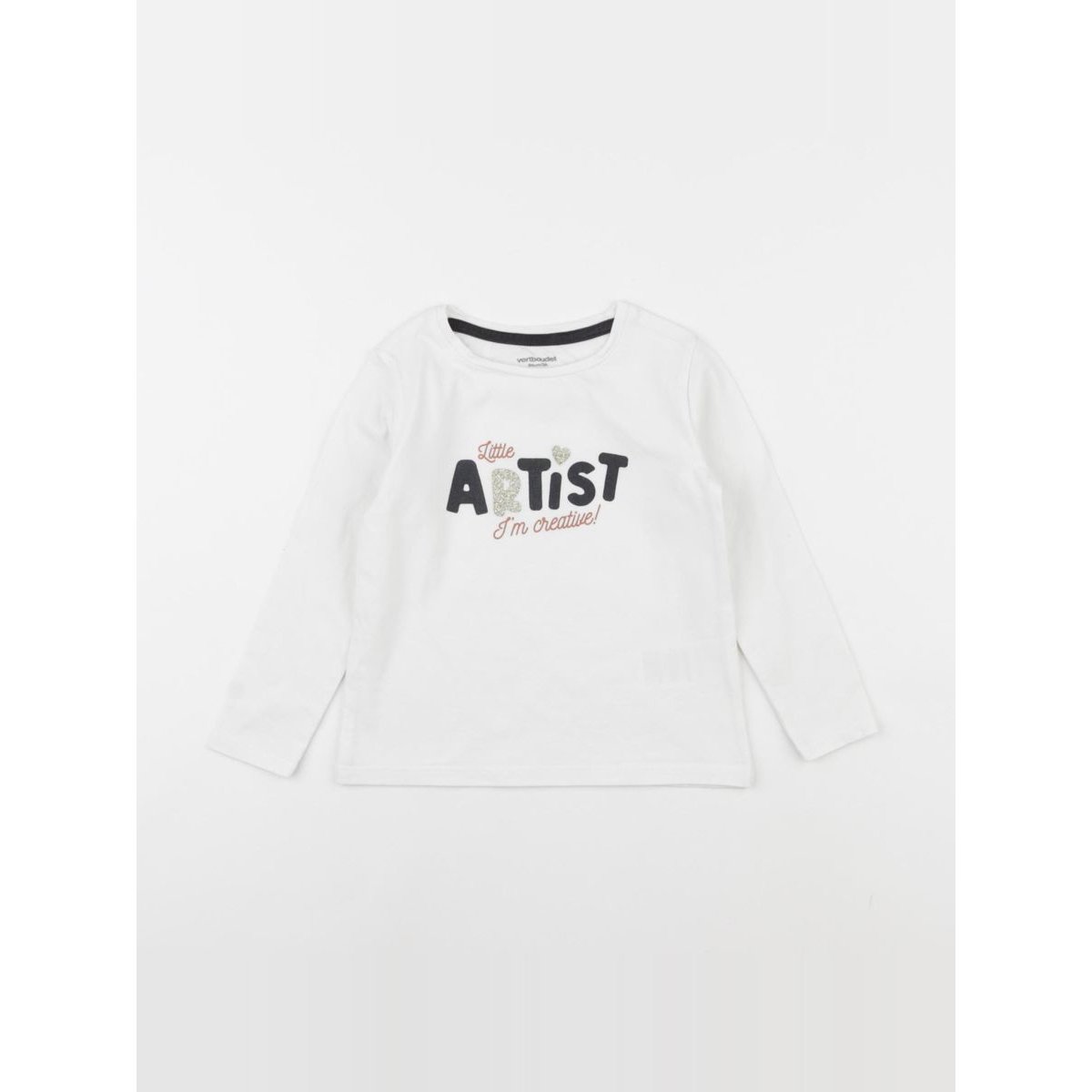 Tee-shirt - Très bon état blanc, VERTBAUDET