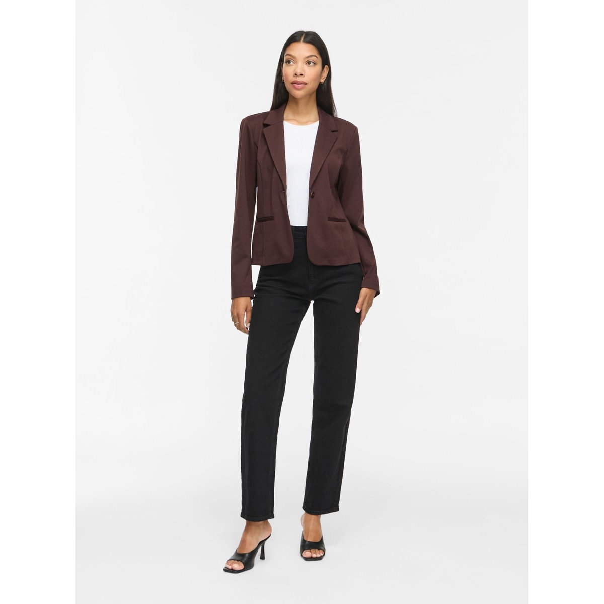 Blazer marron - coffee bean1, VILA