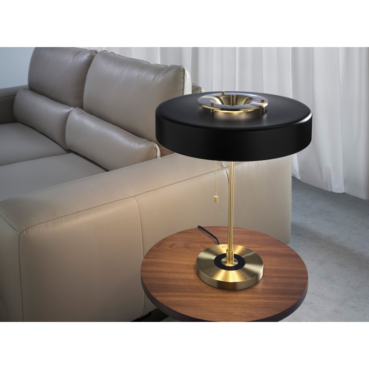 Lampe de bureau en aluminium et aluminium noir | or, ANGEL CERDA