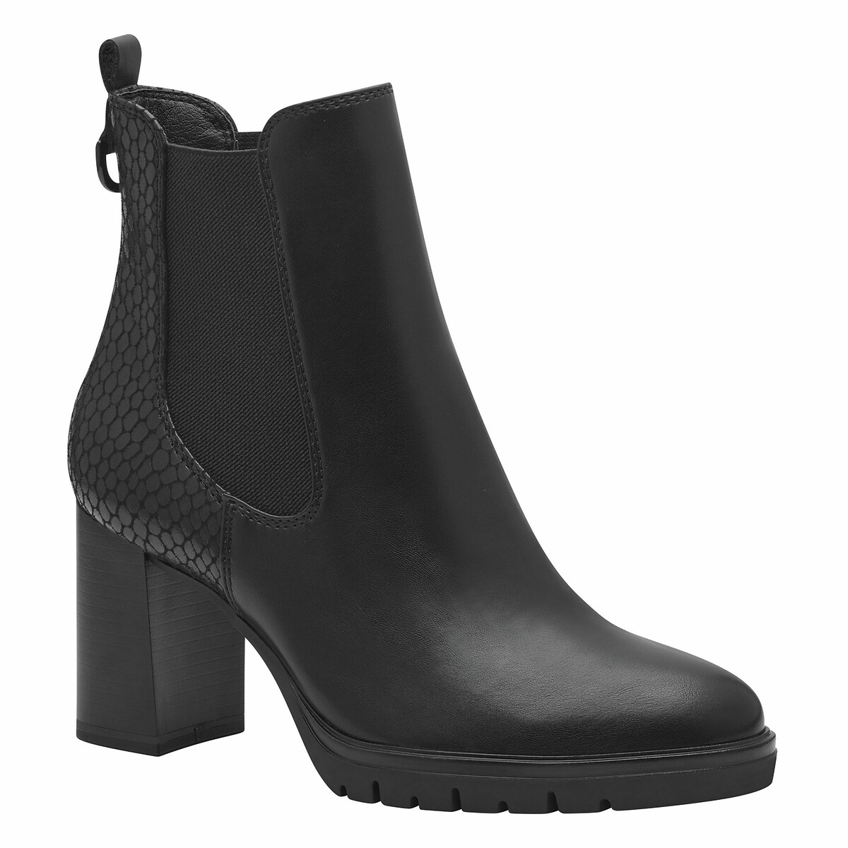 Heeled Ankle Boots black, TAMARIS