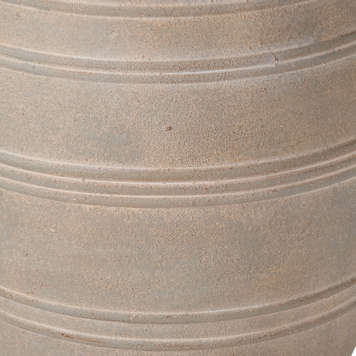 46cm Grey Wash Fibrestone Decorative Vase with Handles grey, ÉDITÉ