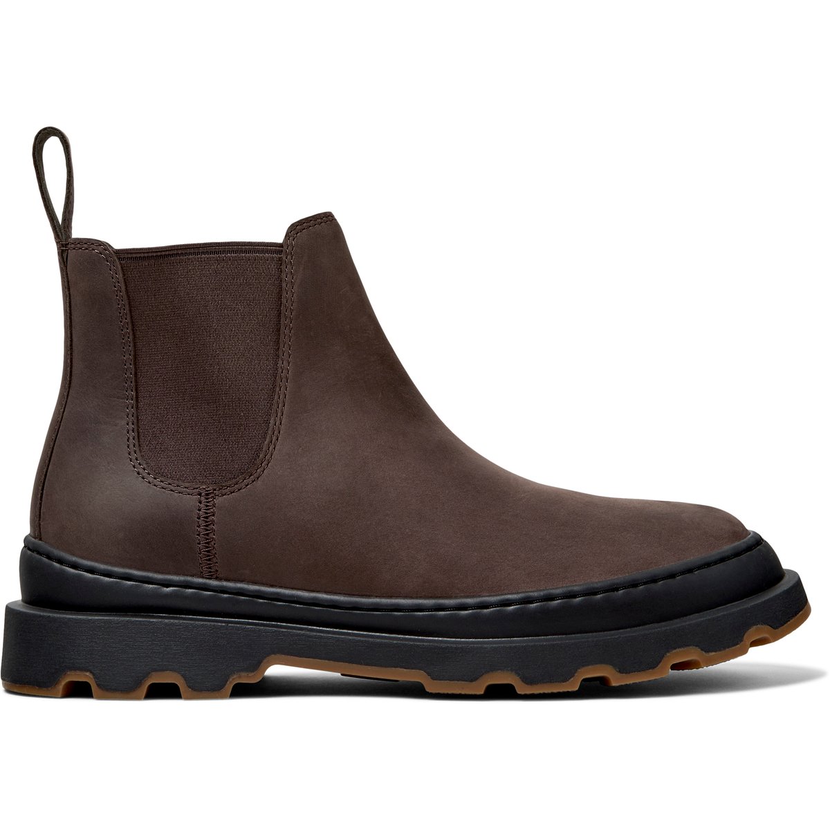 Bottines Brutus+ Nubuck Leather noir, CAMPER