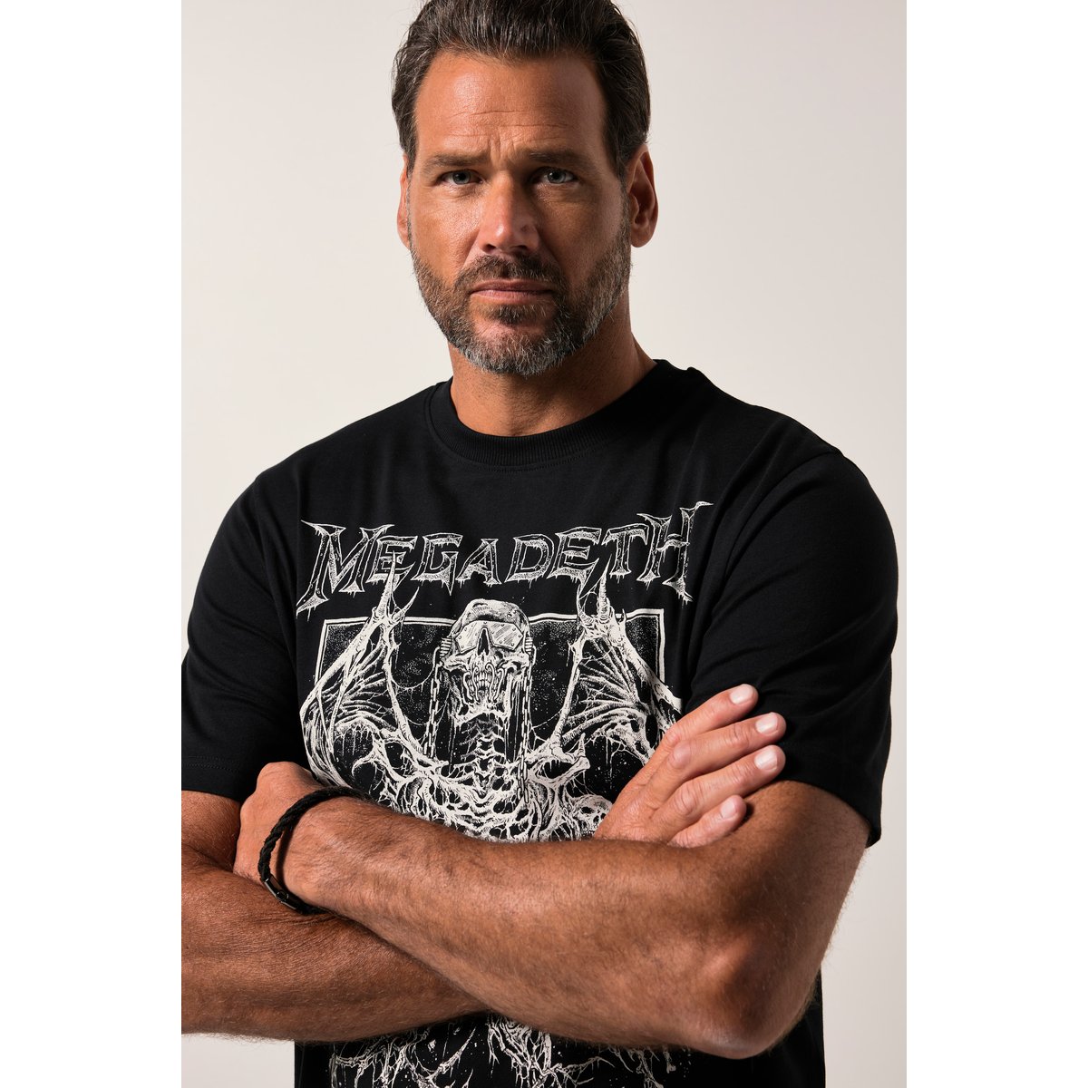 T-shirt, groupe Megadeth, manches courtes noir, JP1880