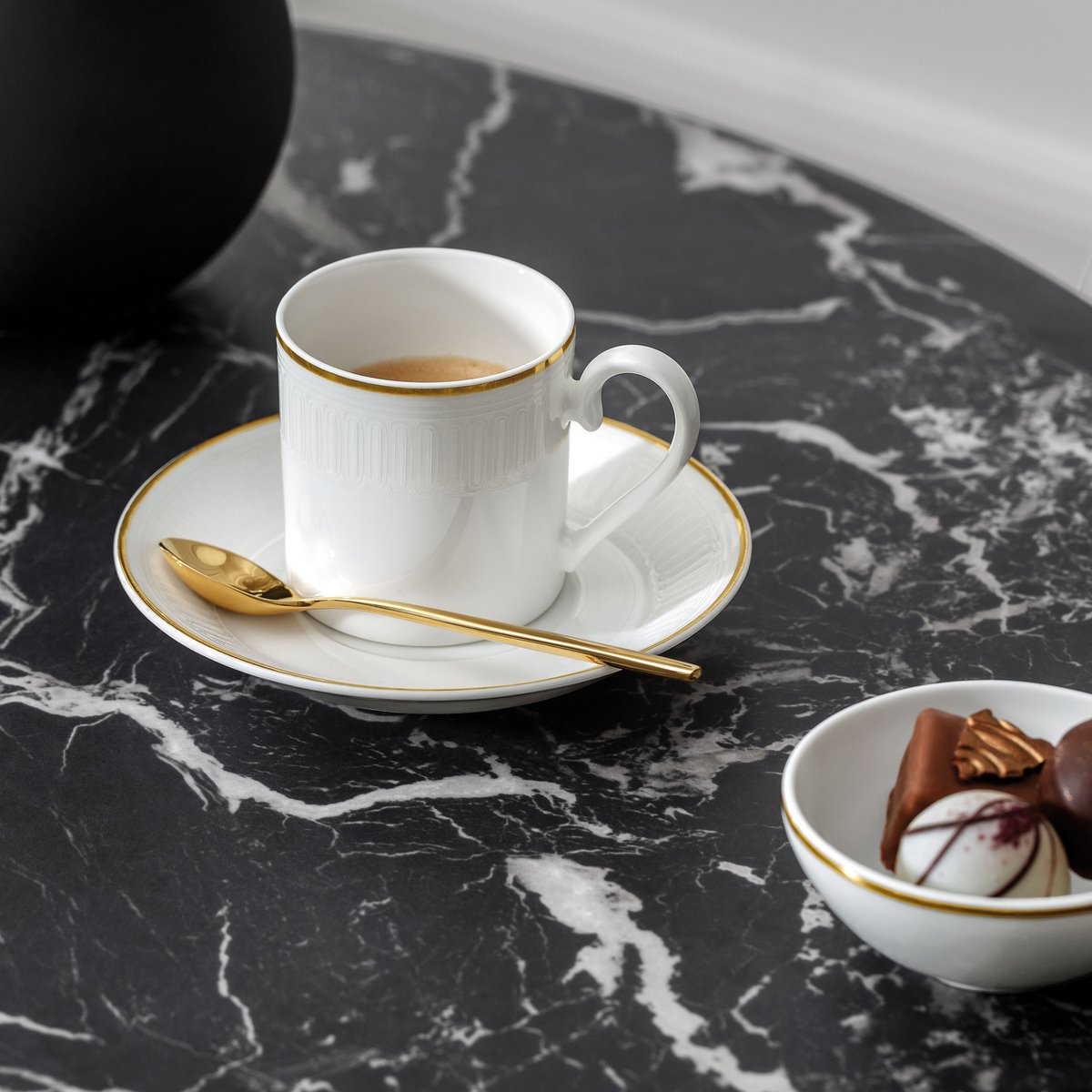 Tasse À Expresso CHATEAU SEPTFONTAINES blanc, VILLEROY & BOCH SIGNATURE