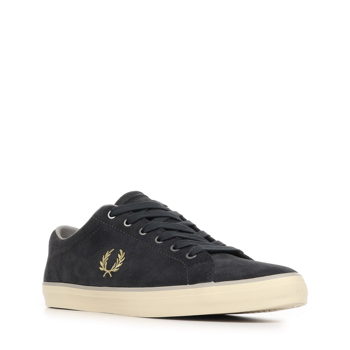 Baskets BASELINE SUEDE anchor grey, FRED PERRY