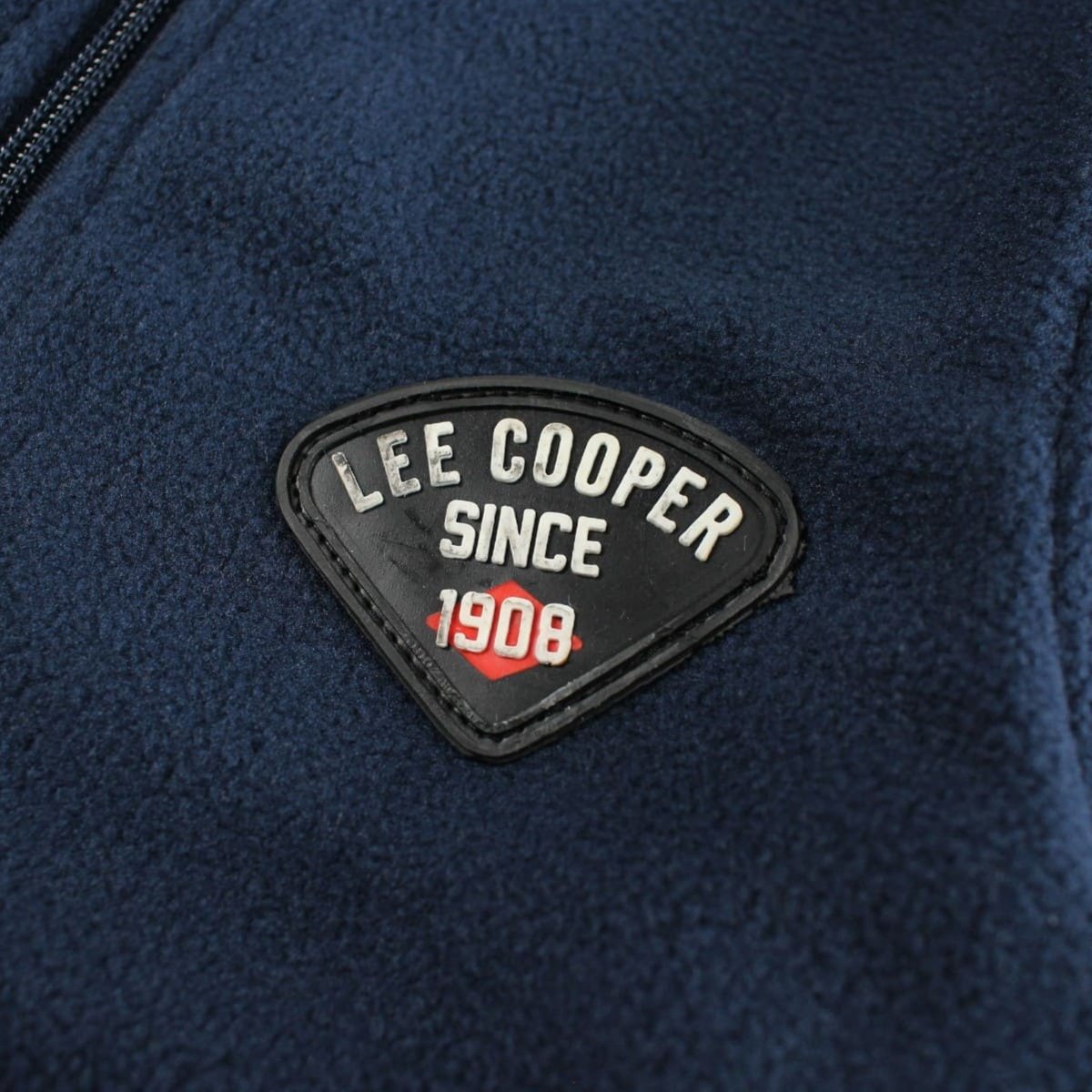 Veste polaire zippée col montant, manches longues POLAIRE bleu marine, LEE COOPER