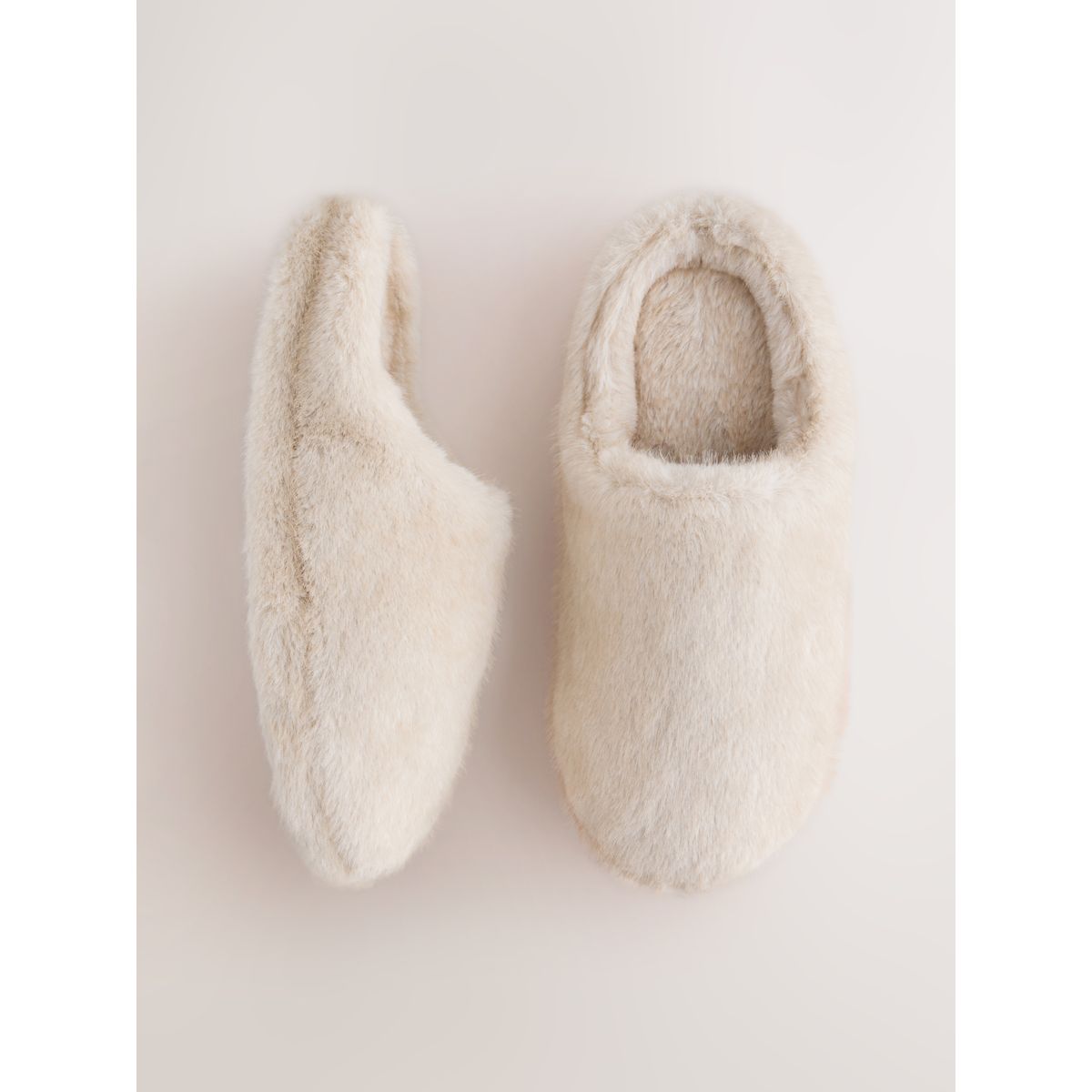 Chaussons mules écru/crème, NEXT