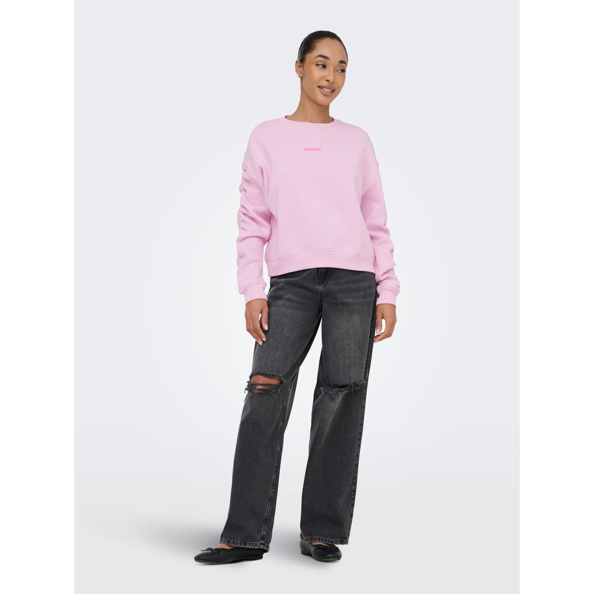 Sweat-Shirt rose - winsome orchid 1, ONLY