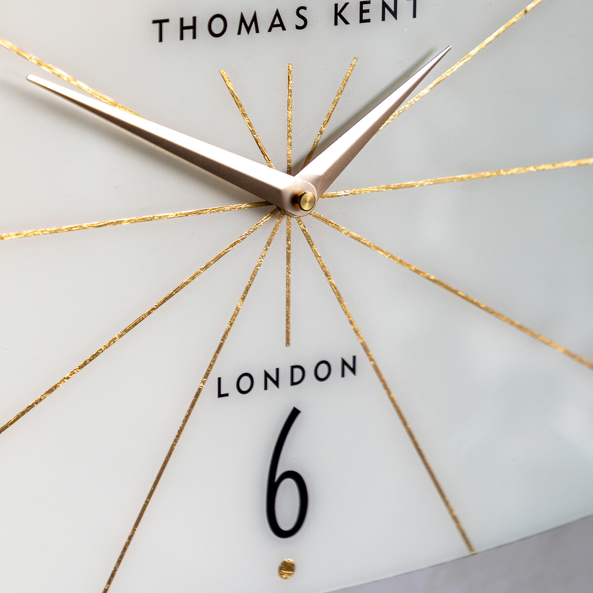 Greenwich Ellipse 31" Oversized Wall Clock white, THOMAS KENT