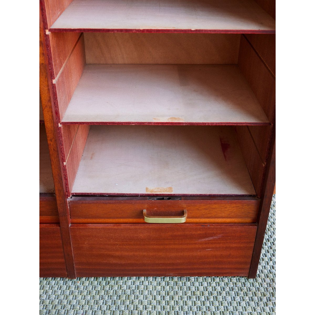 Classeur double en bois Fernand N°457 - Bon état bois foncé, DEBONGOUT