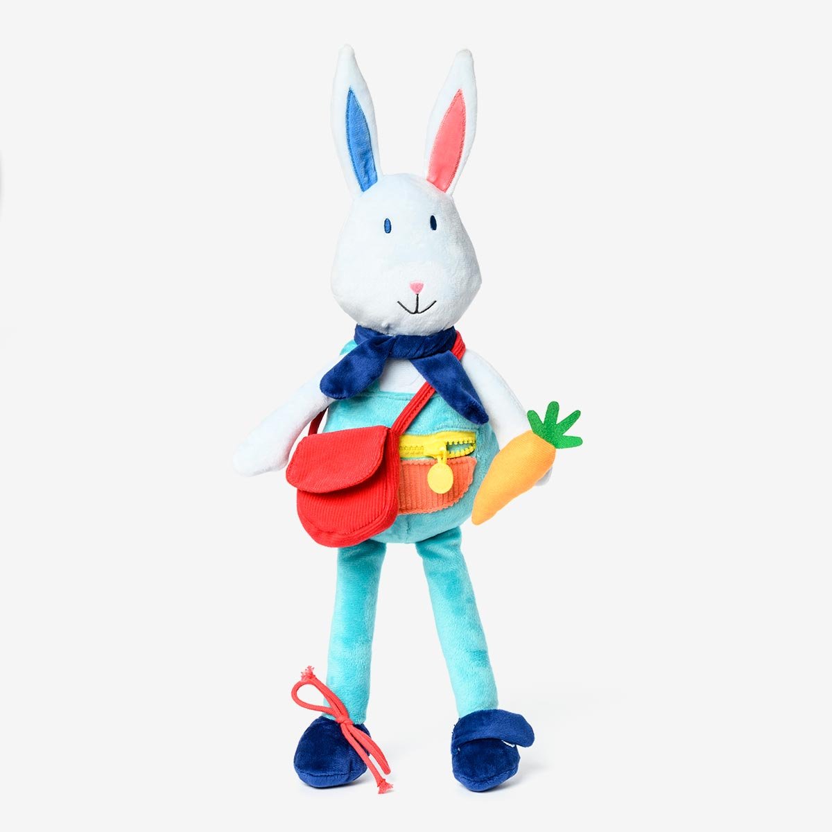 Léandre le lapin multi-activités blanc, OXYBUL