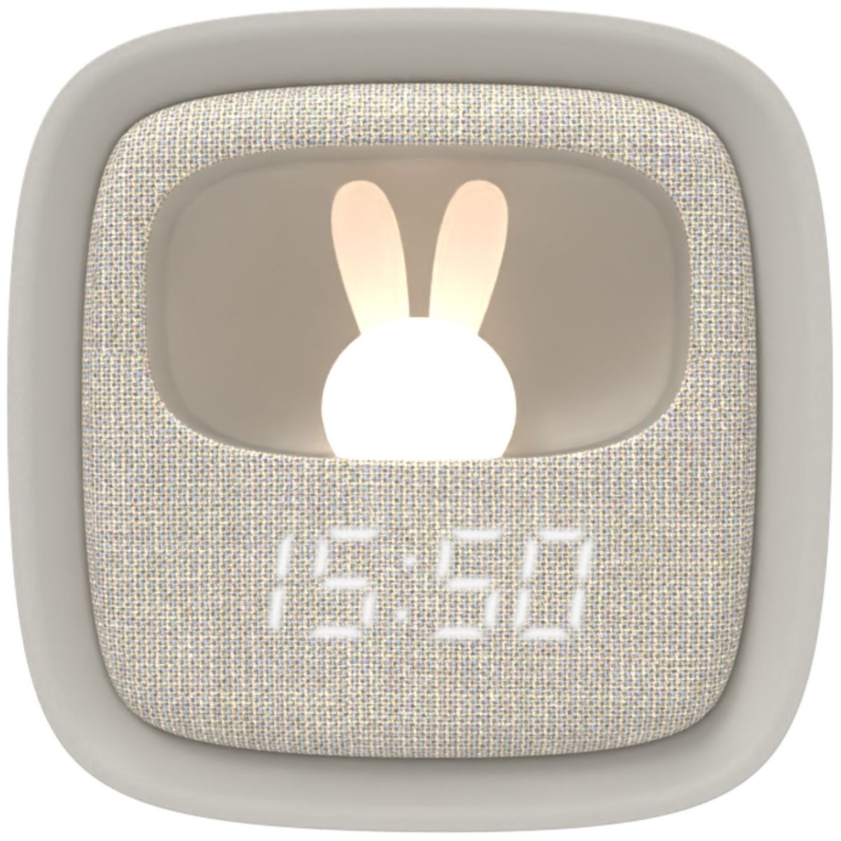 Réveil 2 en 1 Billy Clock gris, MOB