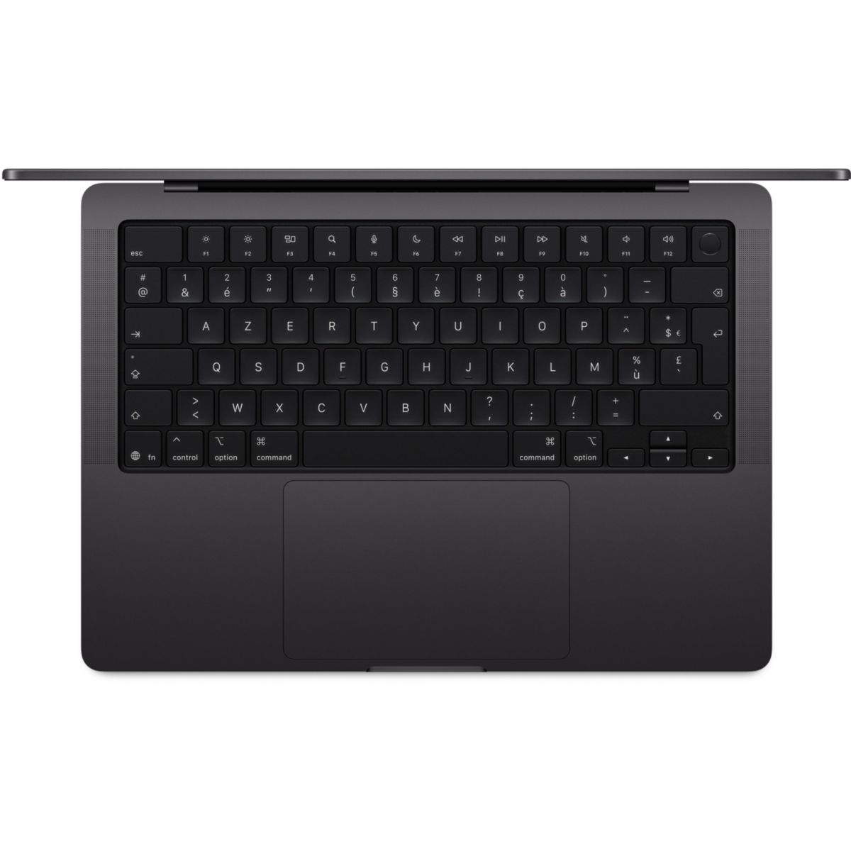 Ordinateur Apple Pro 14" Puce M5 Pro CPU 15 / GPU 16 coeurs Mémoire RAM 24Go Stockage 1To SSD XDR Noir sidéral couleur unique, APPLE