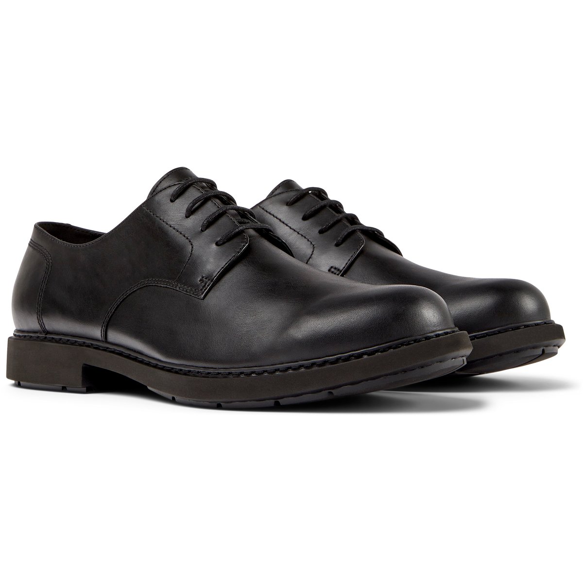 Derbies Neuman en cuir noir, CAMPER