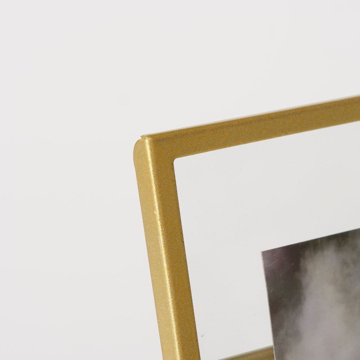 Cadre photo en métal doré et verre transparent 10x15cm doré, WADIGA