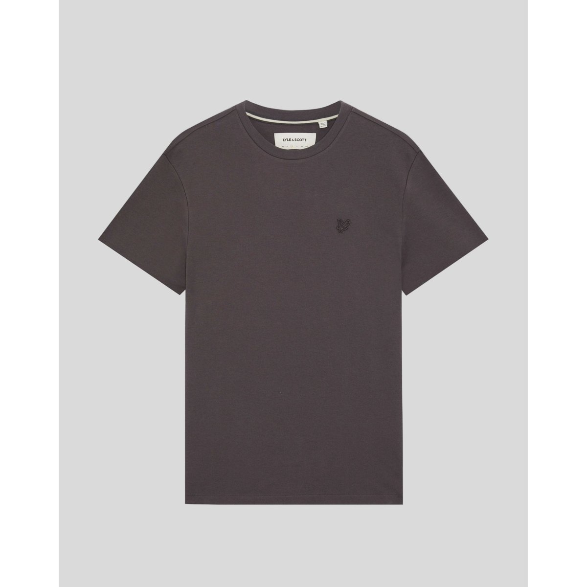 T-shirt coupe décontractée noir fer, LYLE & SCOTT