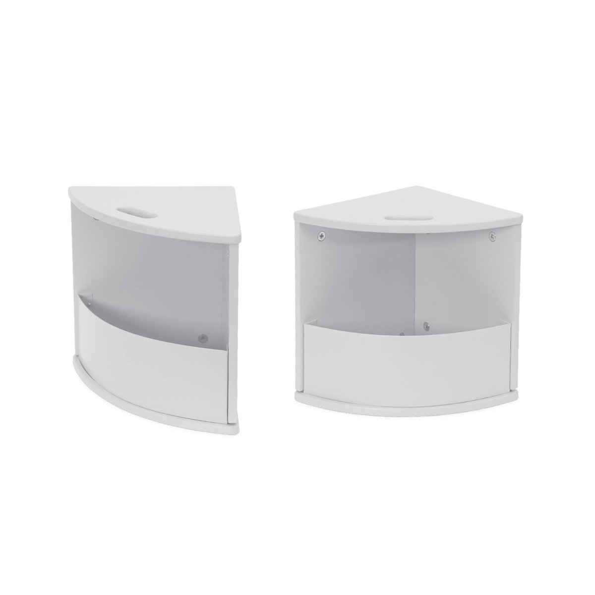 Table effet ardoise pour enfant 4 chaises avec rangement NEPHOS blanc, SWEEEK