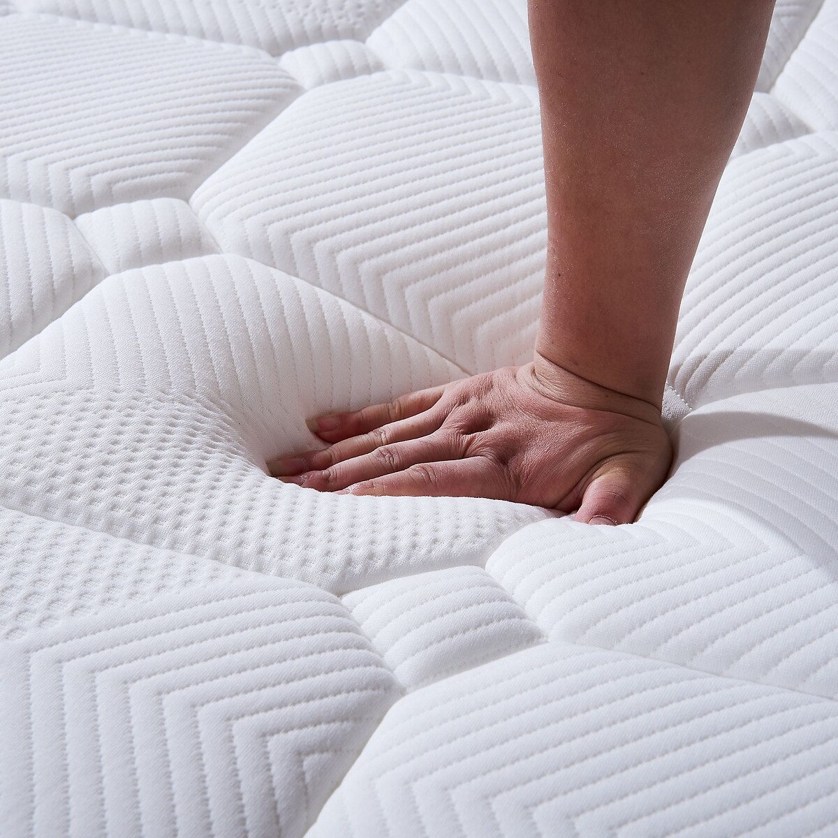SleepSoul Bliss 2000 Pocket Hybrid Pillowtop Mattress white, SLEEPSOUL