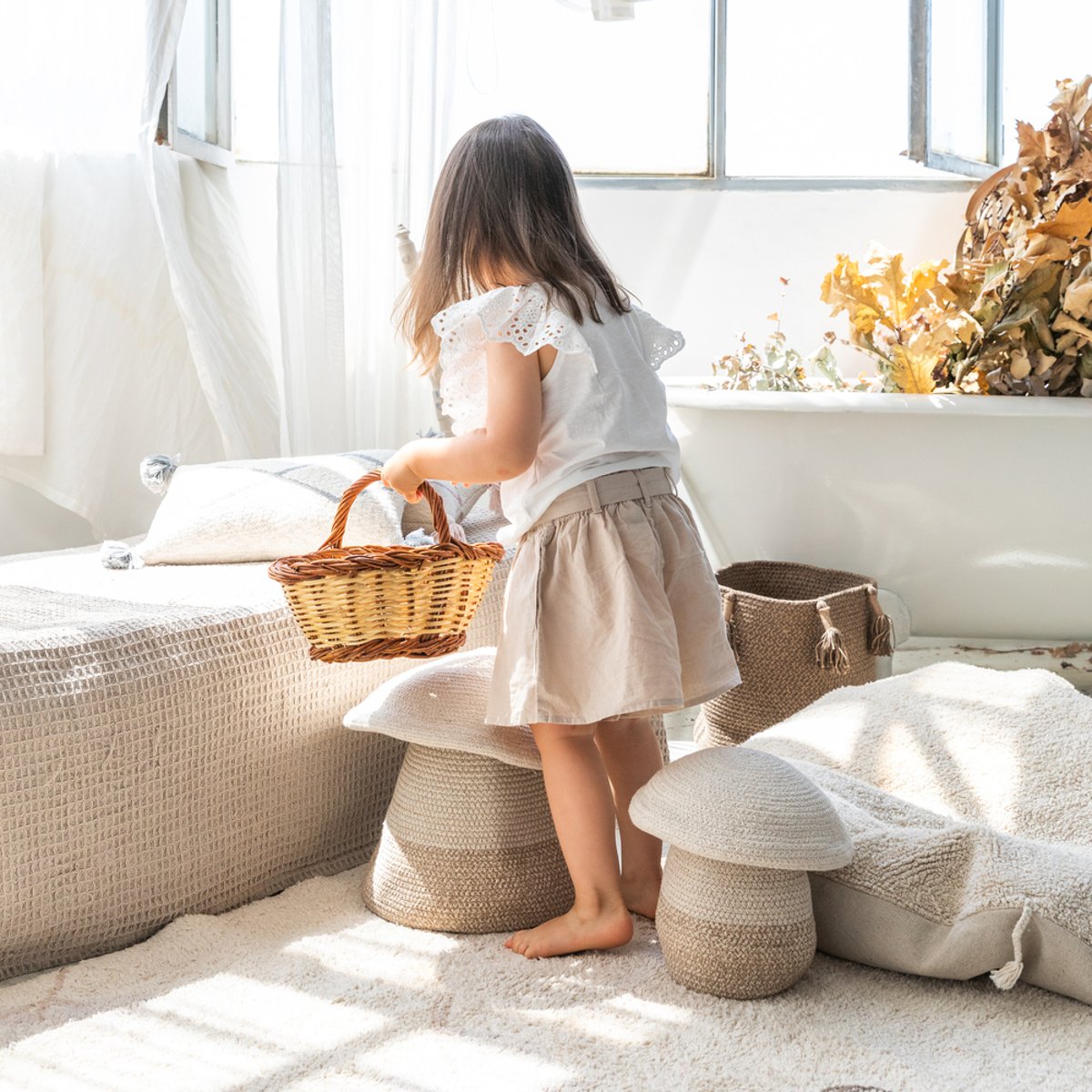 Panier Maman Champignon COTTON WOODS autres, LORENA CANALS