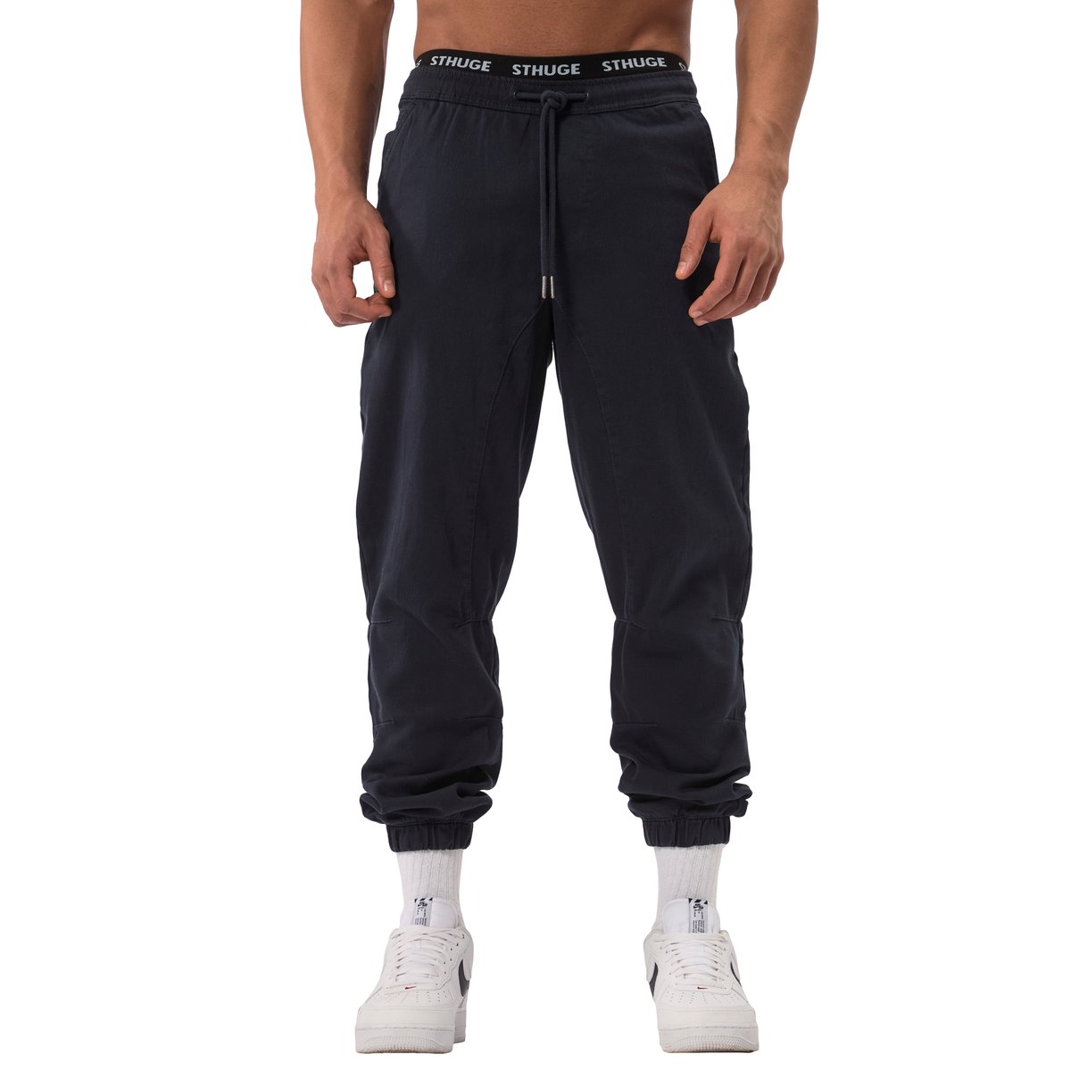 Pantalon bleu marine, STHUGE