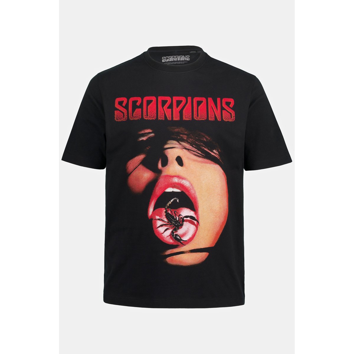 T-shirt du groupe Scorpions, manches courtes noir, JP1880